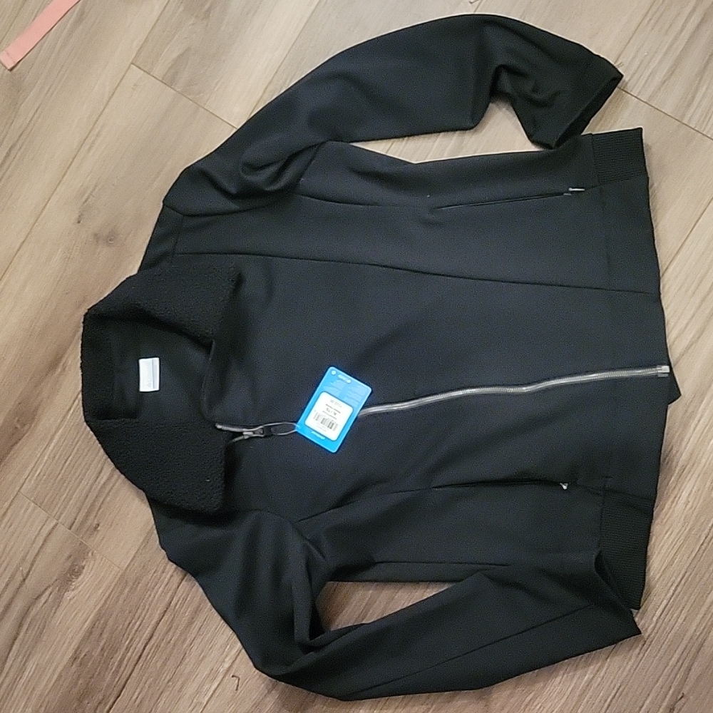 Columbia asymmetrical zip coat